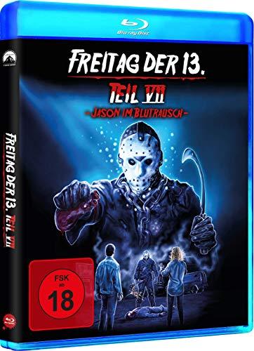 Freitag der 13. Teil 7 - Jason im Blutrausch (Wendecover mit original VHS-Motiv) [Blu-ray]