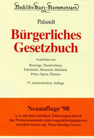 Bürgerliches Gesetzbuch