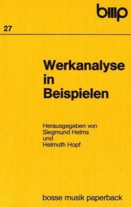 Werkanalyse in Beispielen