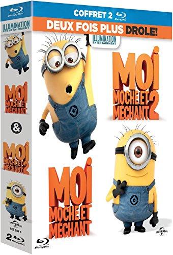 Coffret moi, moche et méchant : moi, moche et méchant ; moi, moche et méchant 2 [Blu-ray] [FR Import]