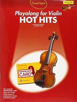 Guest Spot: Hot Hits - Violin (Buch/Download Card)