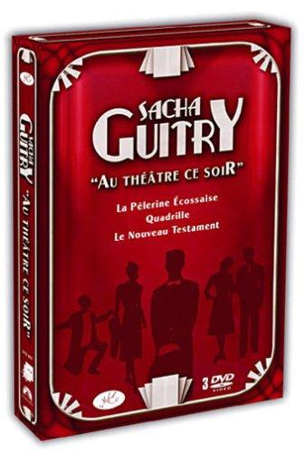 Le théâtre de Sacha Guitry - Au théâtre ce soir : La pélerine écossaise / La Jalousie / Le nouveau testament - Coffret 3 DVD [FR Import]