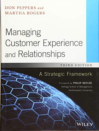 Managing Customer Experience and Relationships: A Strategic Framework