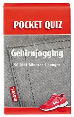 Gehirnjogging. Pocket Quiz: 50 Fünf-Minuten-Übungen. Für Erwachsene