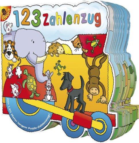 Zahlenzug: 1-2-3- Zahlenzug