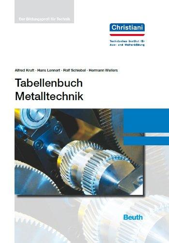 Tabellenbuch Metalltechnik