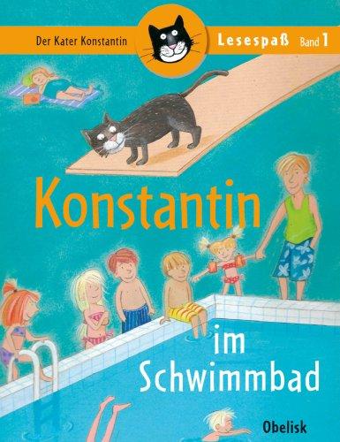 Konstantin im Schwimmbad: Kater Konstantin im Schwimmbad