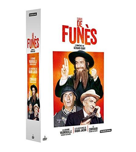 Coffret louis de funès .3 films : la grande vadrouille ; le corniaud ; les aventures de rabbi jacob [FR Import]