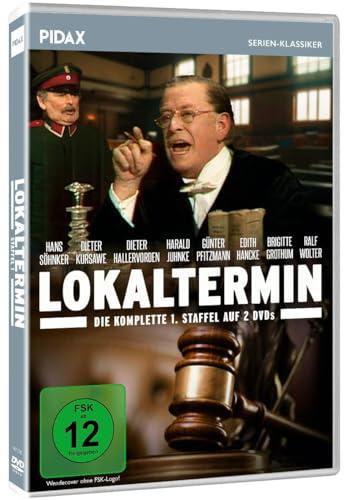 Lokaltermin, Staffel 1 / Die ersten 13 Folgen der Erfolgsserie - Altberliner Gerichtsgeschichten im Stil von Königlich Bayerisches Amtsgericht - absolute Starbesetzung (Pidax Serien-Klassiker) [2 DVD]