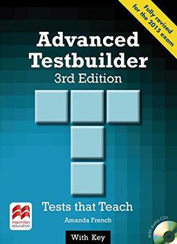 Advanced Testbuilder: 3rd Edition (2015).Tests that Teach / Student's Book with 2 Audio-CDs (with Key)