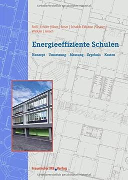 Energieeffiziente Schulen. Konzept - Umsetzung - Messung - Ergebnis - Kosten.