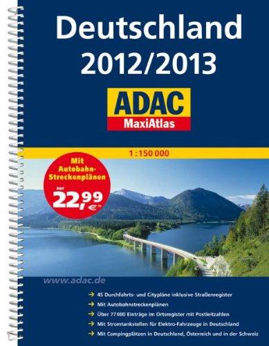 ADAC MaxiAtlas Deutschland 2012/2013 1:150.000