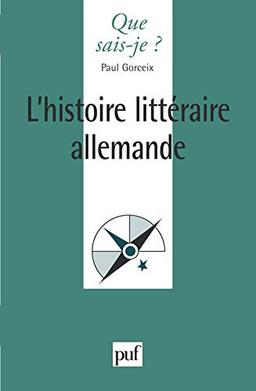 L'histoire littéraire allemande