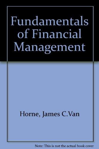 Fundamentals of Financial Management