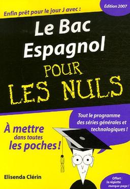 Le bac espagnol pour les nuls