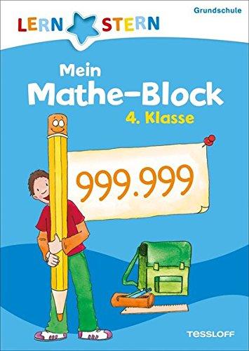 Mein Mathe-Malblock 4. Klasse: Einmaleins, Zahlen-Raten, Rechentürme (LERNSTERN)