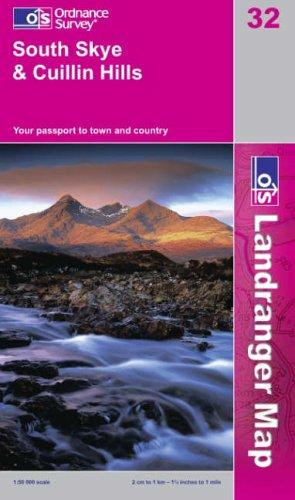 South Skye and Cuillin Hills (Landranger Maps)