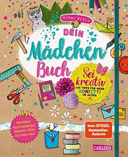 Dein Mädchenbuch: Sei kreativ: 150 Tipps für mehr Konfetti im Alltag | Bastelbuch mit vielen Ideen, Kopiervorlagen, Anleitungen, DIYs und vielem mehr! (6)