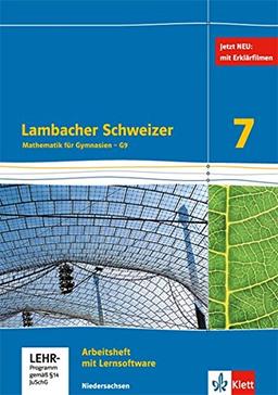 Lambacher Schweizer - Ausgabe für Niedersachsen G9 / Arbeitsheft plus Lösungsheft und Lernsoftware 7. Schuljahr