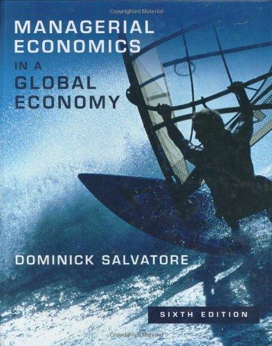 Managerial Economics in a Global Economy