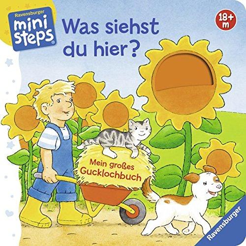 Was siehst du hier? Mein großes Gucklochbuch: Ab 18 Monaten (ministeps Bücher)