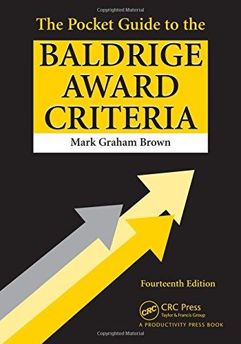 The Pocket Guide to the Baldrige Award Criteria