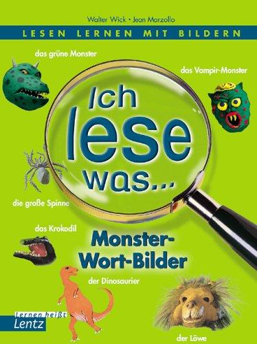 Ich lese was ... - Monster-Wort-Bilder. Lesen lernen mit Bildern