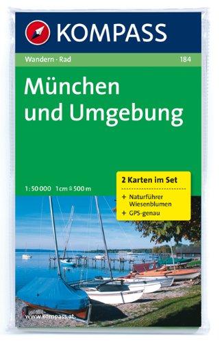 München und Umgebung: Wander- und Biketouren. 2-teiliges Set mit Naturführer. GPS-genau. 1 : 50 000