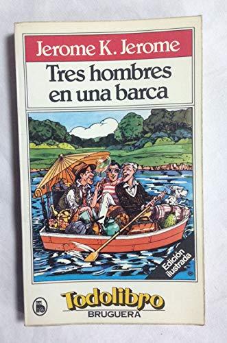 Tres hombres en una barca