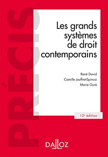 Les grands systèmes de droit contemporains