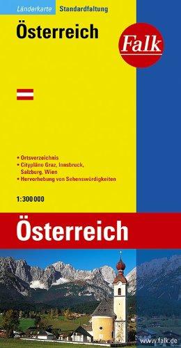 Falk Länderkarte Österreich 1:300 000