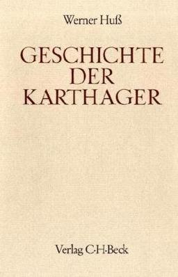 Handbuch der Altertumswissenschaft, Bd.8, Geschichte der Karthager: Band III,8