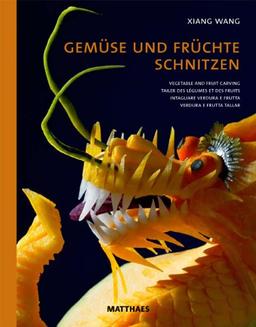 Gemüse und Früchte schnitzen