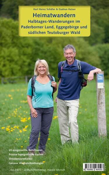 Heimatwandern: Halbtages-Wanderungen im Paderborner Land, Eggegebirge und südlichen Teutoburger Wald