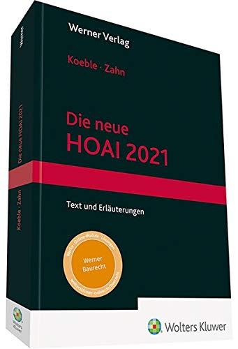 Die neue HOAI 2021: Text und Erläuterungen