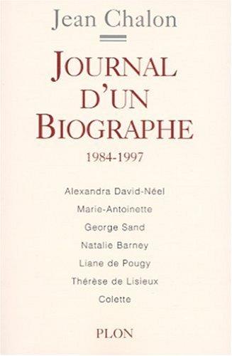 Journal d'un biographe