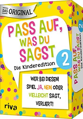 Pass auf, was du sagst – Die Kinderedition 2: Wer bei diesem Spiel »Ja«, »Nein« oder »Vielleicht« sagt, verliert! | Das Original. Das perfekte Geschenk zum Geburtstag. Ab 6 Jahren