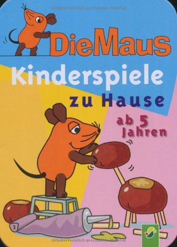 Die Maus. Kinderspiele zu Hause (ab 5 Jahren). Metallbox mit 50 Activity-Karten