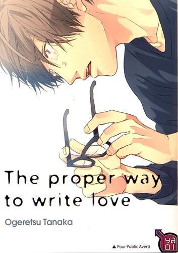 The proper way to write love