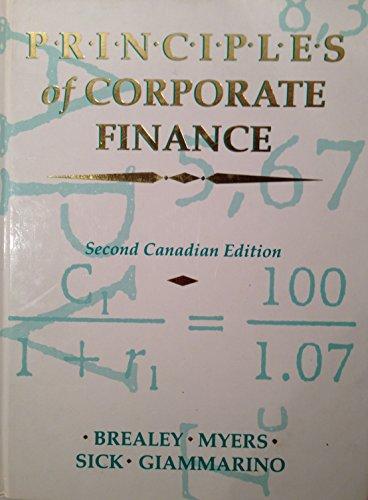 Principles of Corporate Finance: Overhead Transparencies (McGraw-Hill Series in Finance)