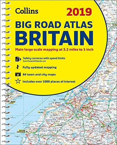 2019 Collins Big Road Atlas Britain (Collins Road Atlas)