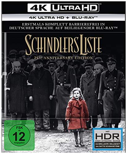 Schindlers Liste - 25th Anniversary Edition  (4K Ultra HD) (+ Blu-ray 2D)