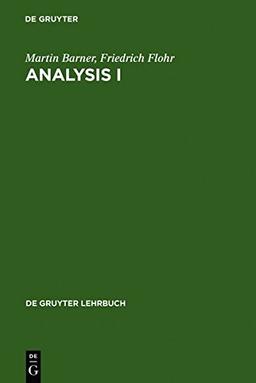 Analysis, 2 Bde., Geb, Bd.1 (De Gruyter Lehrbuch)