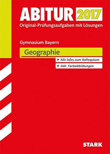 Abiturprüfung Bayern - Geographie