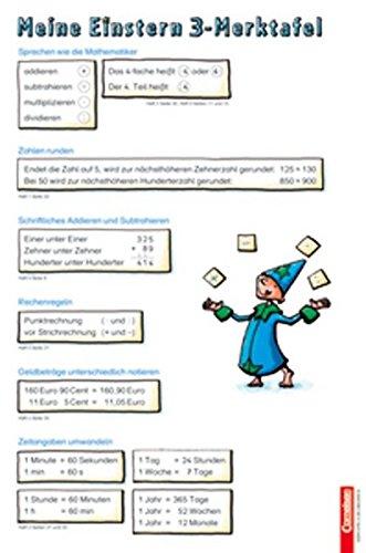 Einstern - Kartonbeilagen zu Ausgabe 2004: Band 3 - Merktafel: Kartonbeilagen. 10 Stück im Beutel