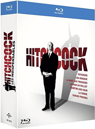 Coffret hitchcock, les indispensables 7 films [Blu-ray] [FR Import]