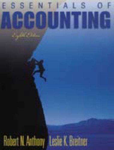 Essentials of Accounting