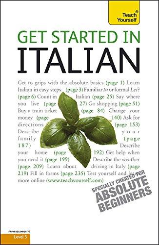 Get Started in Beginner's Italian: Teach Yourself (Ty Beginner's Languages)