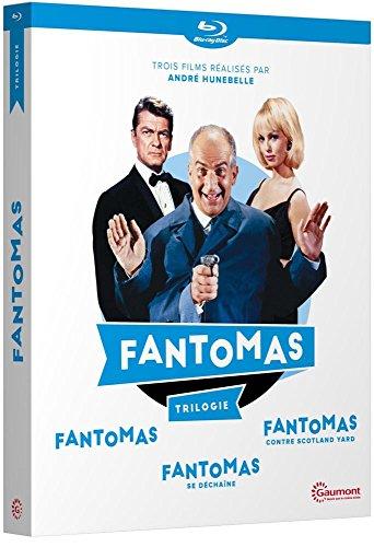 Coffret fantômas 3 films : fantômas ; fantômas se déchaîne ; fantômas contre scotland yard [Blu-ray] [FR Import]