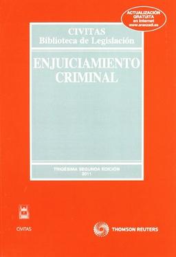 Enjuiciamiento criminal (Biblioteca de Legislación, Band 13)